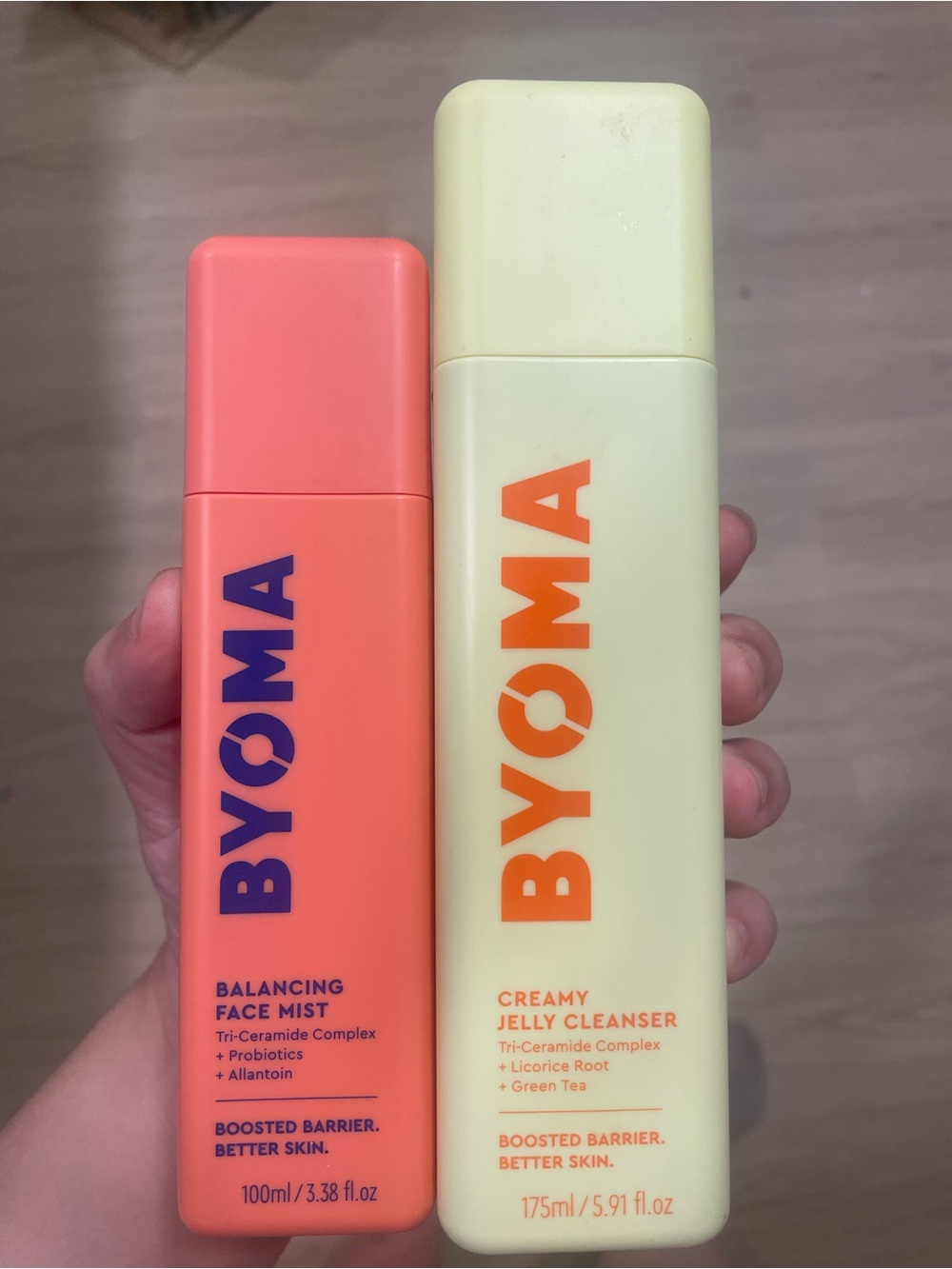 Creamy Jelly Cleanser + Balancing Face Mist Duo — Yellow & Coral